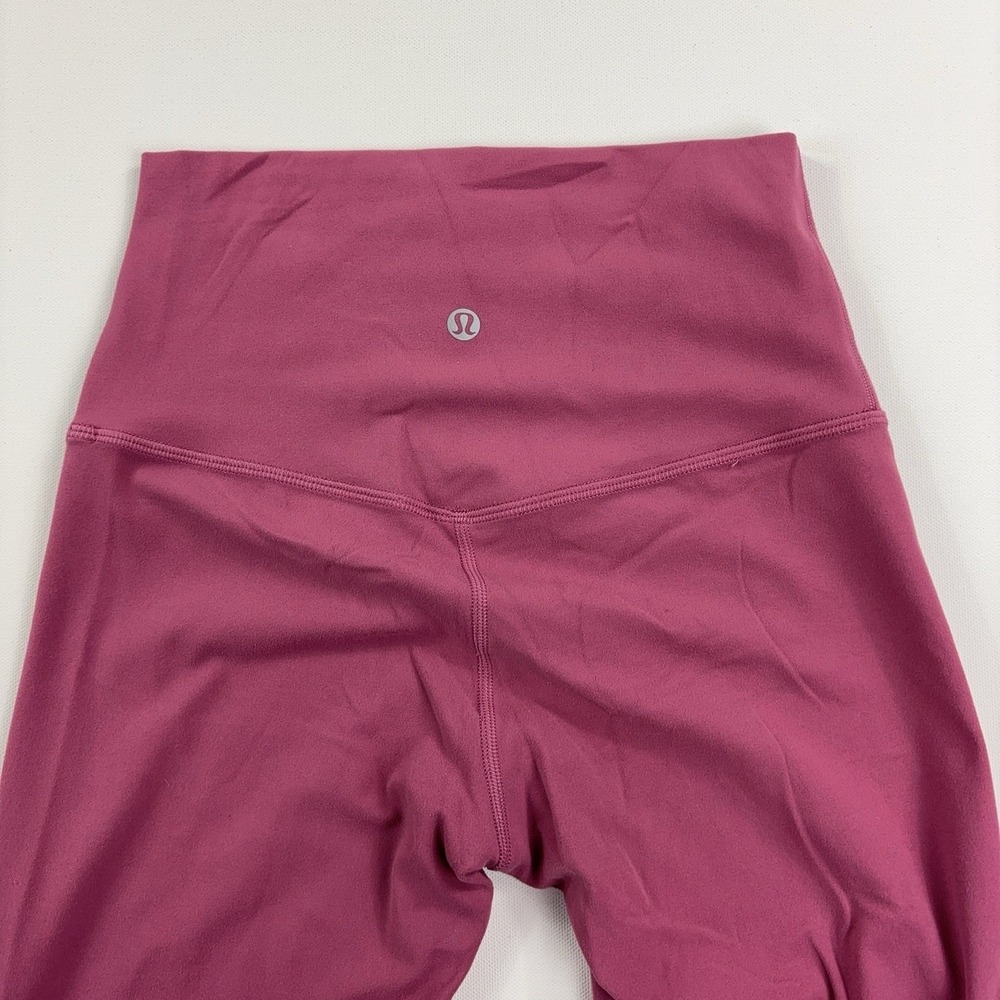 lululemon Align High-Rise Pant 28" Nulu Yoga Legging LW5BOBS Size 4 Fuchsia Pink